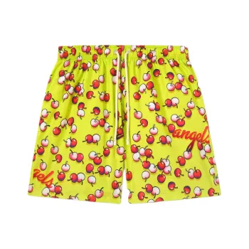 PALM ANGELS Cherries Printed Drawstring Swimshorts