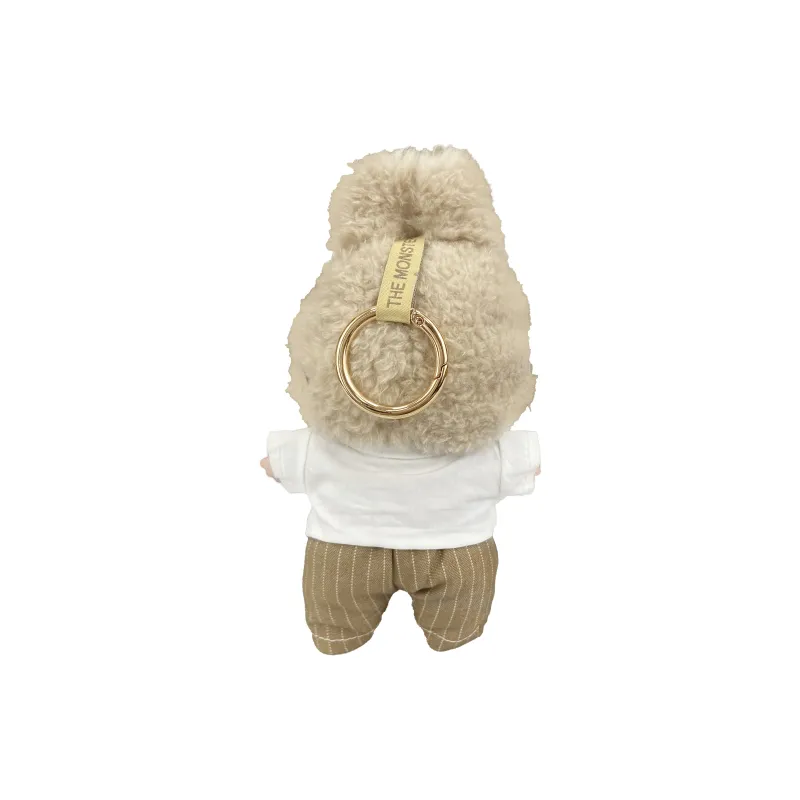 [Modified Doll] POP MART Labubu THE MONSTERS Heartbeat Macaron Collection London Morning Mist Hang Tag Box 17cm-22