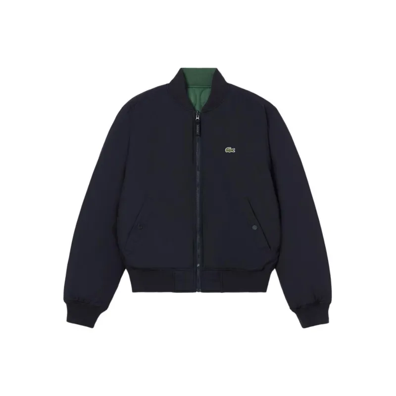 LACOSTE Puffer Jacket Men's Navy Blue/Green-0