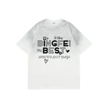 Ice Flying Drop Shoulder Sleeve T Shirt Women's