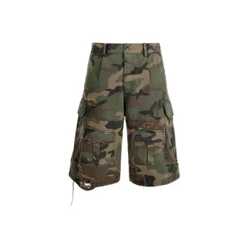 TINA GIA Denim Shorts Unisex Camouflage