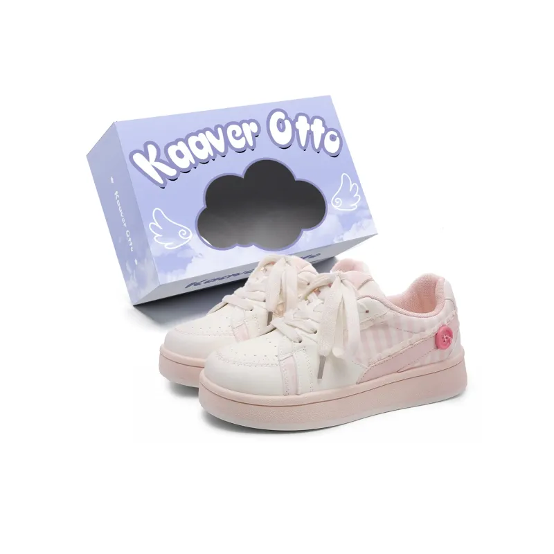 KAAVER OTTO Cushioning Abrasion Resistant Breathable Low Top Skateboard Shoes Women's-5