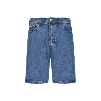CALVIN KLEIN Denim Shorts Men's U1W Denim Light Blue