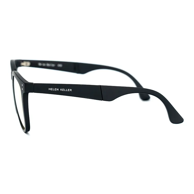HELEN KELLER TR/Memory Plastic Round Sunglasses Unisex-11