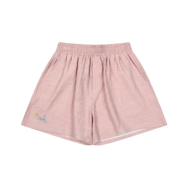 MostwantedLab Vintage Flower Casual Shorts Unisex-6