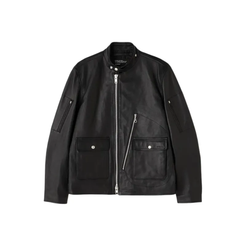 AVIREX Leather Jackets Men-0