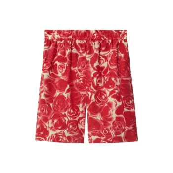 Burberry Rose Shorts Casual Shorts Men's Red