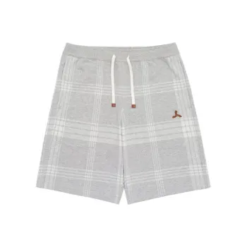 LI NING 1990 Classic Collection Casual Shorts Men Heather Gray Light Gray
