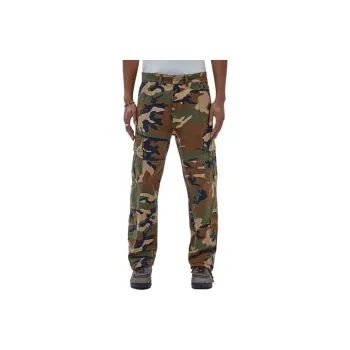 GUESS Casual Pants Men Green