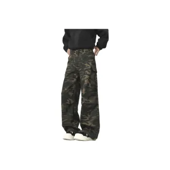 YATSI Casual Pants Unisex Army Green