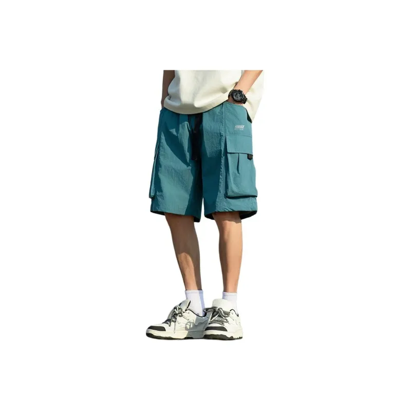 Warrior Huichao Riding The Wind Collection Shorts Unisex Army Green-15
