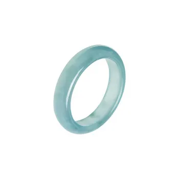 MY WORLD BEGINS AND ENDS WITH YOU Glutinous Jade Rings Unisex
