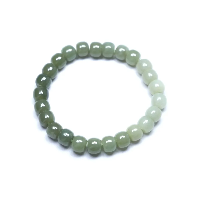 ILolu Hetian Jade Bracelets White Jade/Pale Greenish White Jade Unisex-0