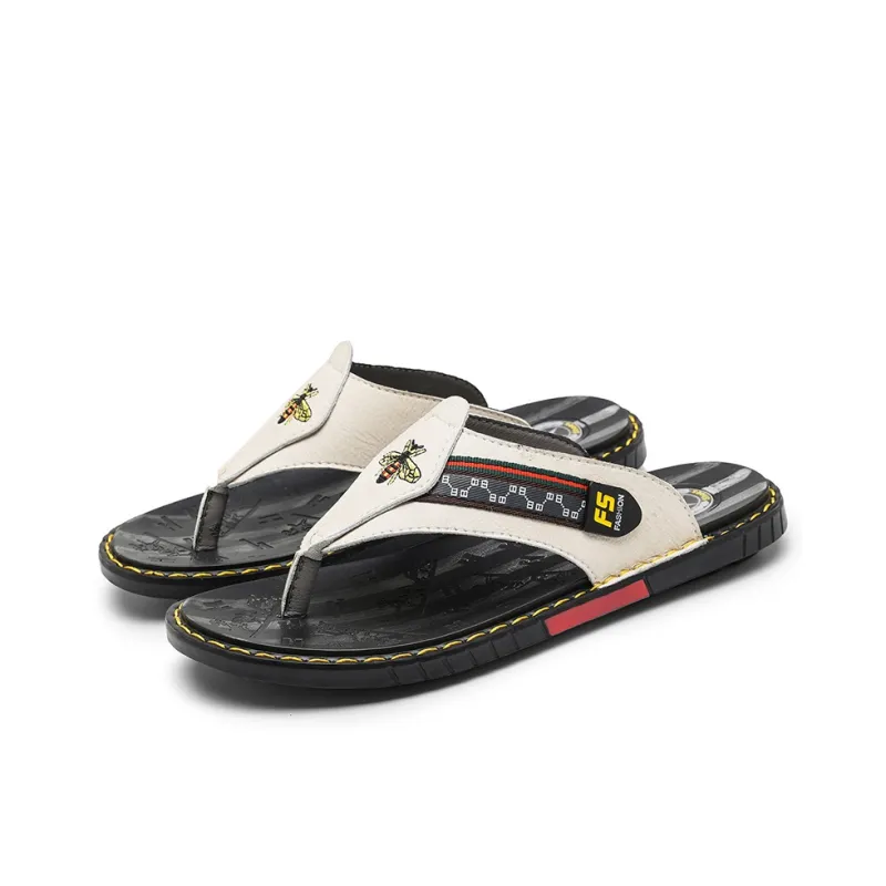 Shiozawa Rubber Sole Stitching Quick Dry Flip Flops Men's-13