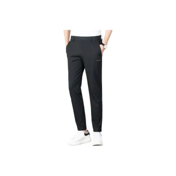 Red Bean Casual Pants Unisex B5 Navy Blue