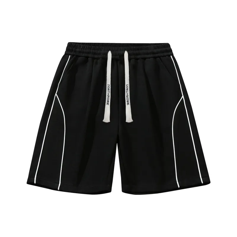 NORTHMORE Casual Shorts Unisex Black-0