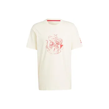 Adidas Originals AJAX AMSTERDAM OG GRAPHIC Soccer Jersey Men's Ivory