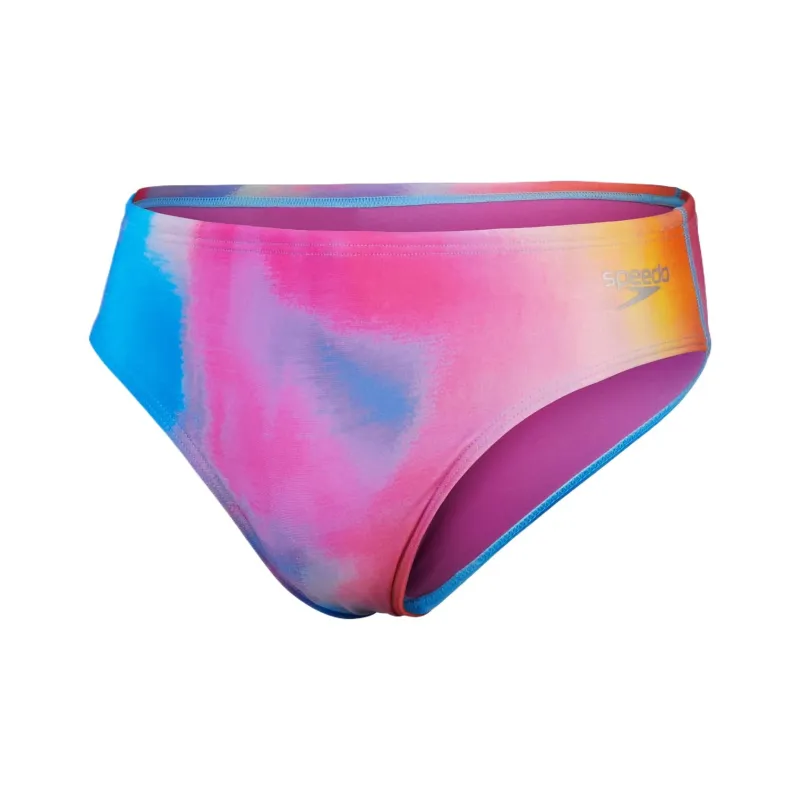 Speedo Swimming Shorts Men Pink/Yellow-0