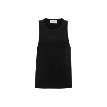 COACH Tank Tops Women's Black