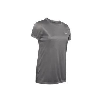 Under Armour Set in Sleeve T Shirt Women's Carbon Gray