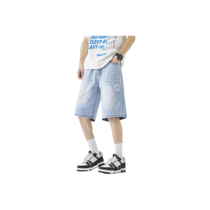 O'Neill Denim Shorts Unisex Light Blue-0