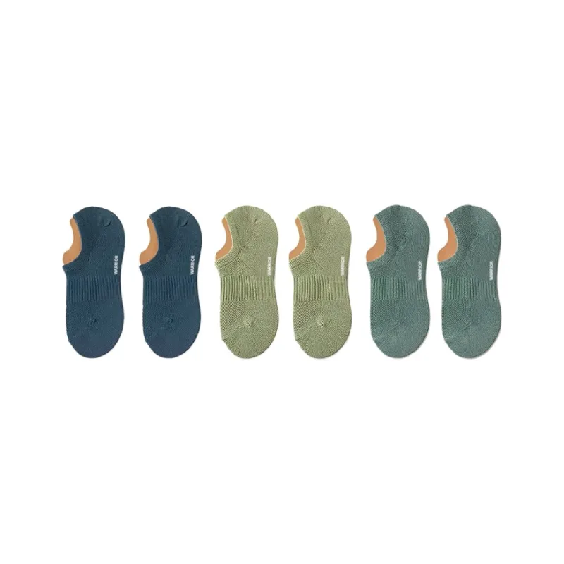 Warrior No Show Socks Unisex 6 Pack-7