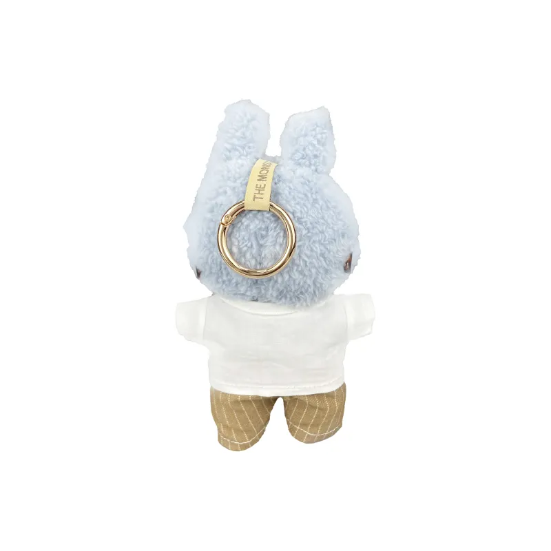 [Modified Doll] POP MART Labubu THE MONSTERS Heartbeat Macaron Collection London Morning Mist Hang Tag Box 17cm-17