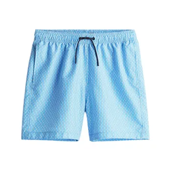 H&M Swimming Shorts Men Light Blue