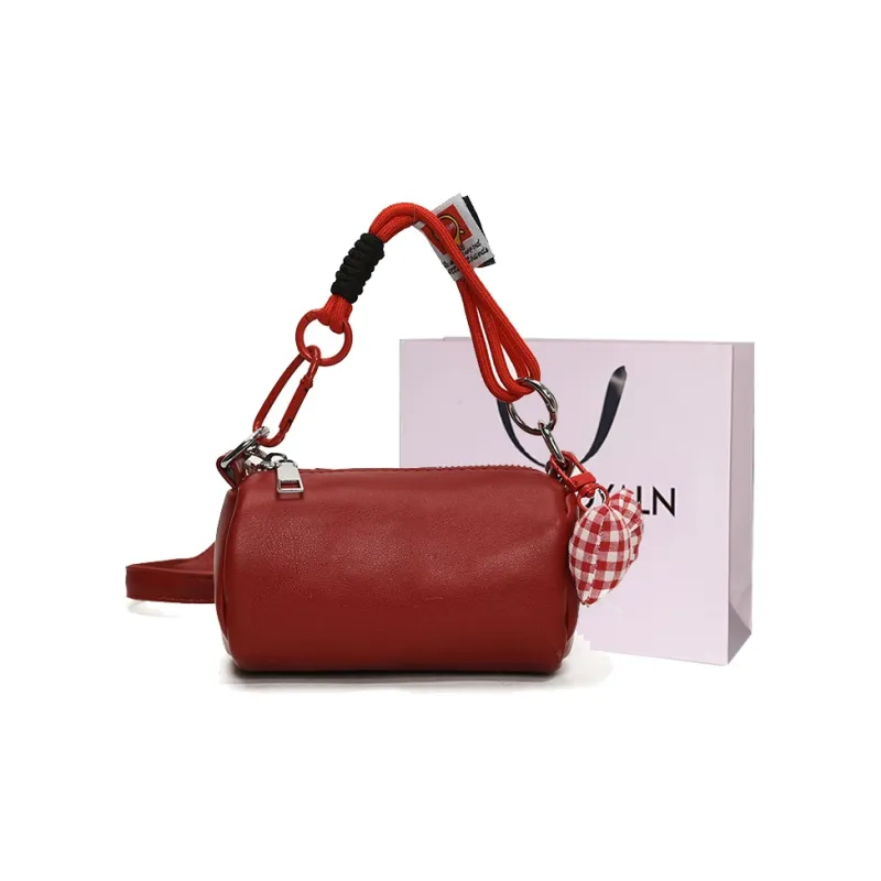 LOUIS ROYALN PU Cylinder Bag Handbag Women's Multicolor-9