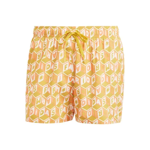 Adidas Farm Rio 3-Stripes Clx Swim Shorts Swimming Shorts Men's Yellow