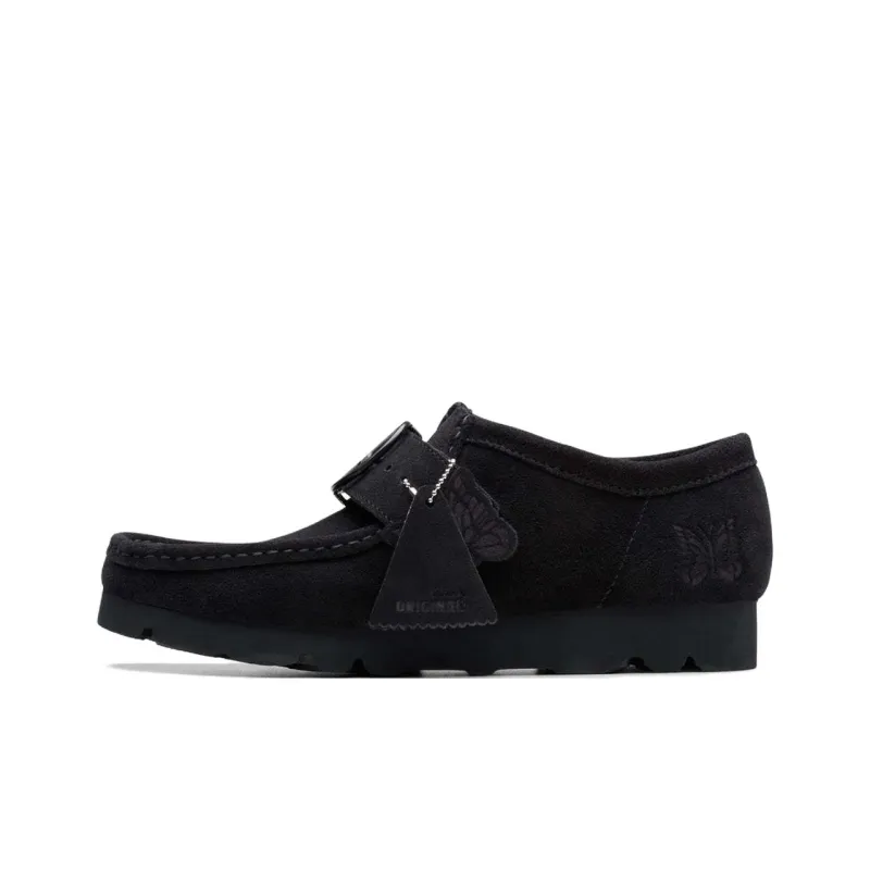Clarks Originals Wallabee Strap Needles Black-0