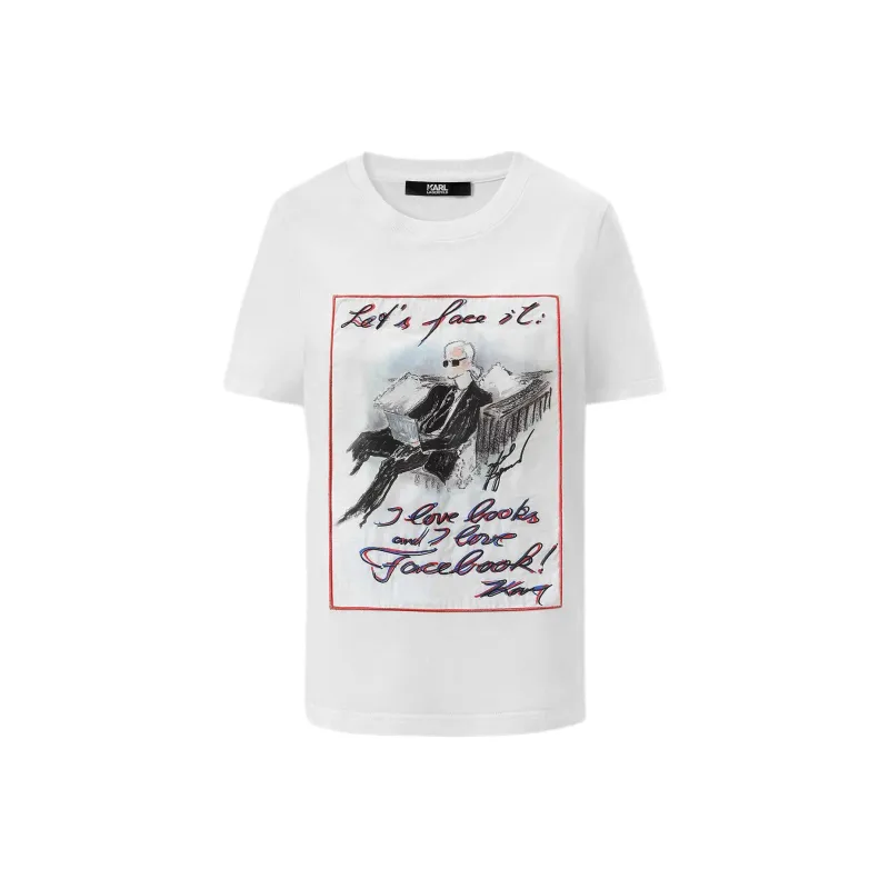 KARL LAGERFELD T Shirt Women's White-0