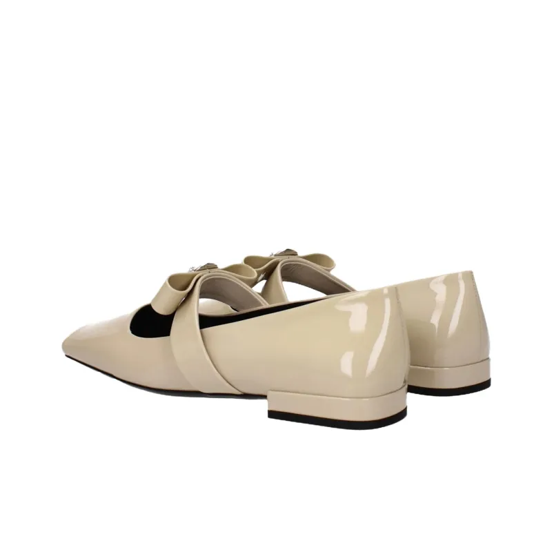 FANSIZHE Casual Single Shoes Women's Beige-3
