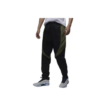 Jordan Sport Jam Casual Pants Men's Black/Medium Olive Green/Black