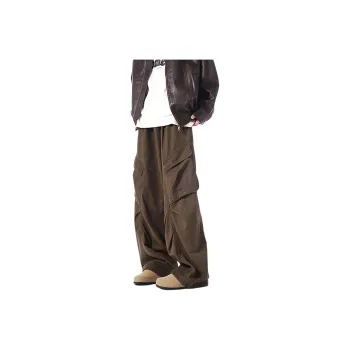 NVRFRGT Cargo Pants Unisex Brown