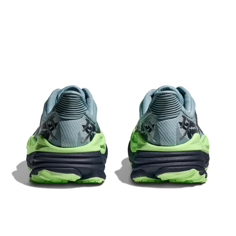 HOKA ONE ONE Stinson 7 Wear resistant And Lightweight Low Top Casual Shoes Men's Green-3