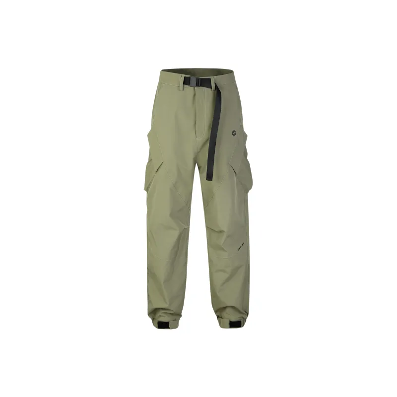GUUKA TECH Casual Pants Unisex Light Army Green-0
