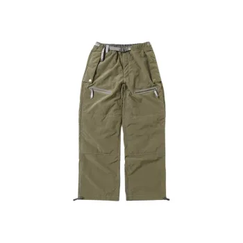 And Wander x BARBOUR Casual Pants Men's Khaki