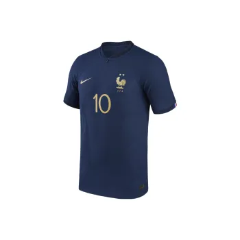 Nike France National Team 2022/23 Vapor Match Home Kylian Mbappe Men's Nike Dri FIT Adv Soccer Jersey