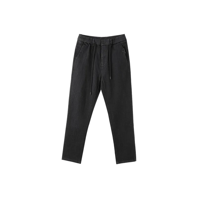 FIRS Casual Pants Men Black-0