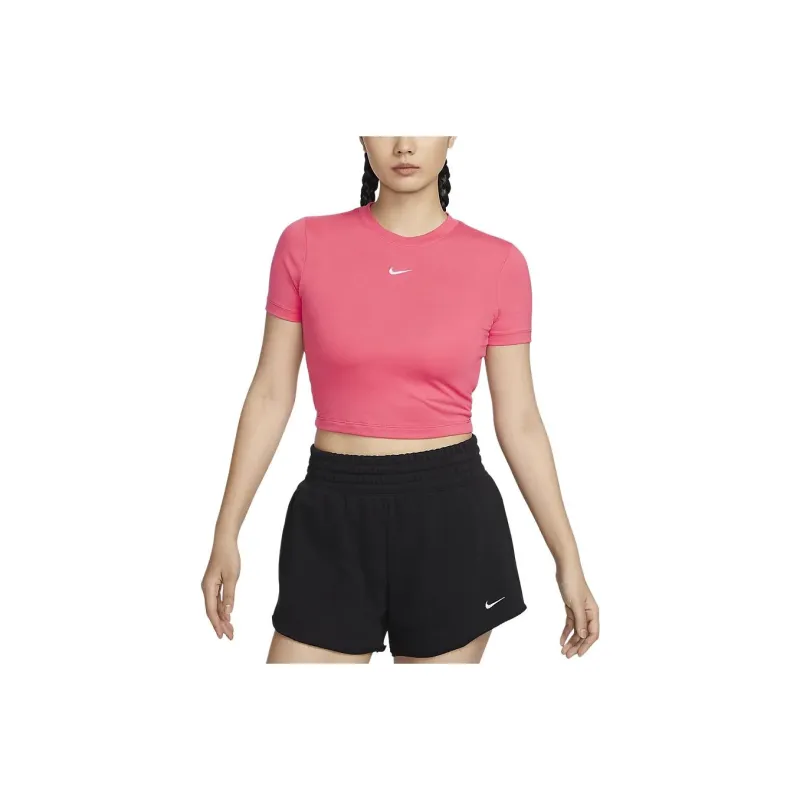 Nike Sportswear Essentials Series T Shirt Women's Aster Pink-0