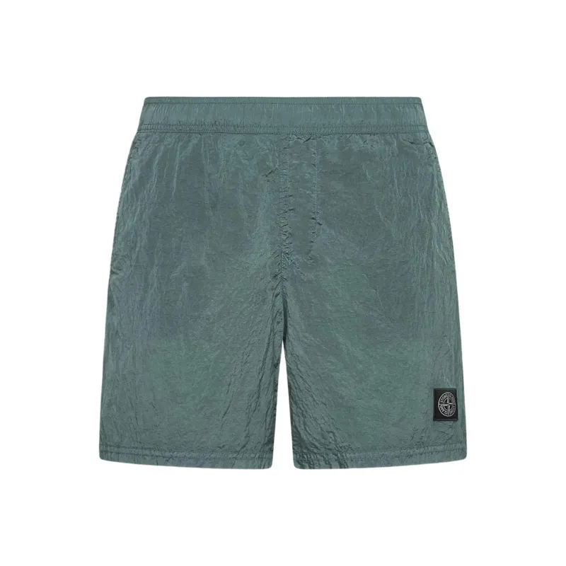 STONE ISLAND Casual Shorts Men's Green-0