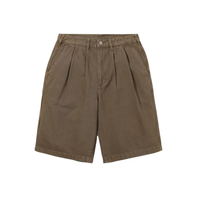 Thisisneverthat Denim Shorts Unisex Brown-0