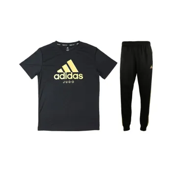 Adidas Casual Sportswear Men's Black Gold