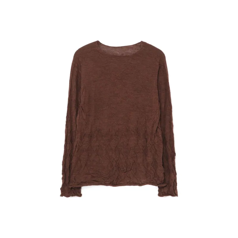 Yohji Yamamoto T Shirt Women's Brown-0