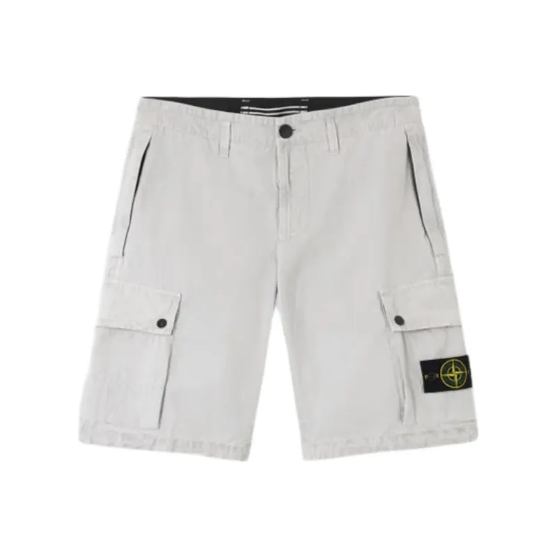 STONE ISLAND Compass Patch Bermuda Shorts-0