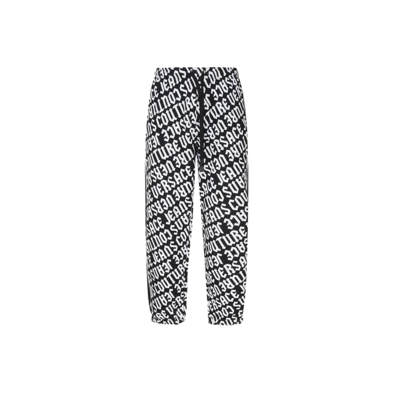VERSACE JEANS COUTURE Logo print Cotton Track Pants-0