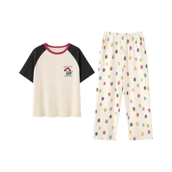 FENTENGCARE Pajama Set Women's Apricot