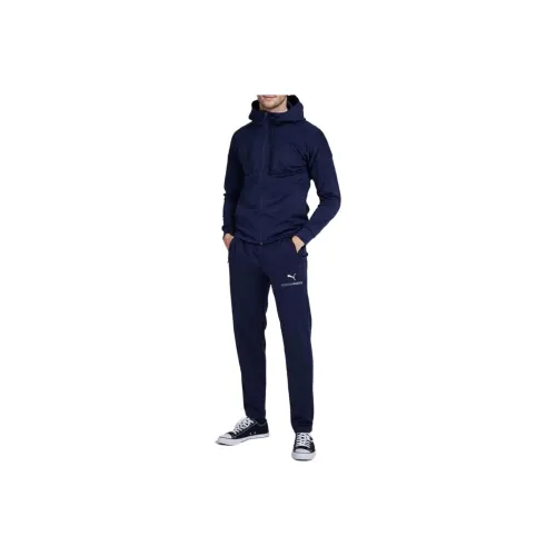 PUMA Sweatshirt Set Unisex Blue