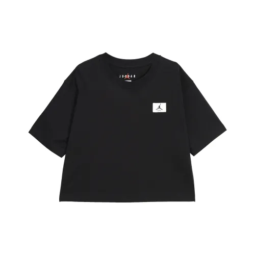 JORDAN Crop Tops Women's Black